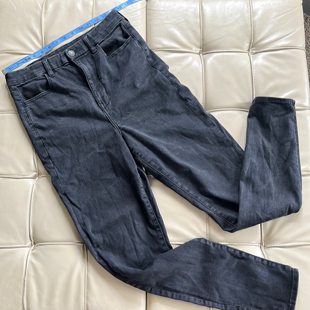 American Eagle black curvy highest rise legging size 12L